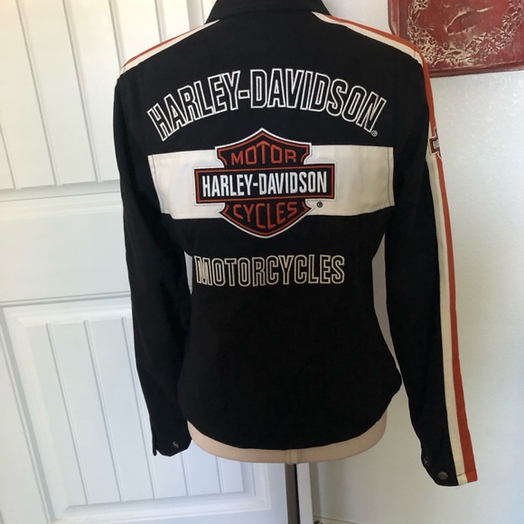 NWOT. A retro style Harley Davidson jacket. - Picture 4 of 14